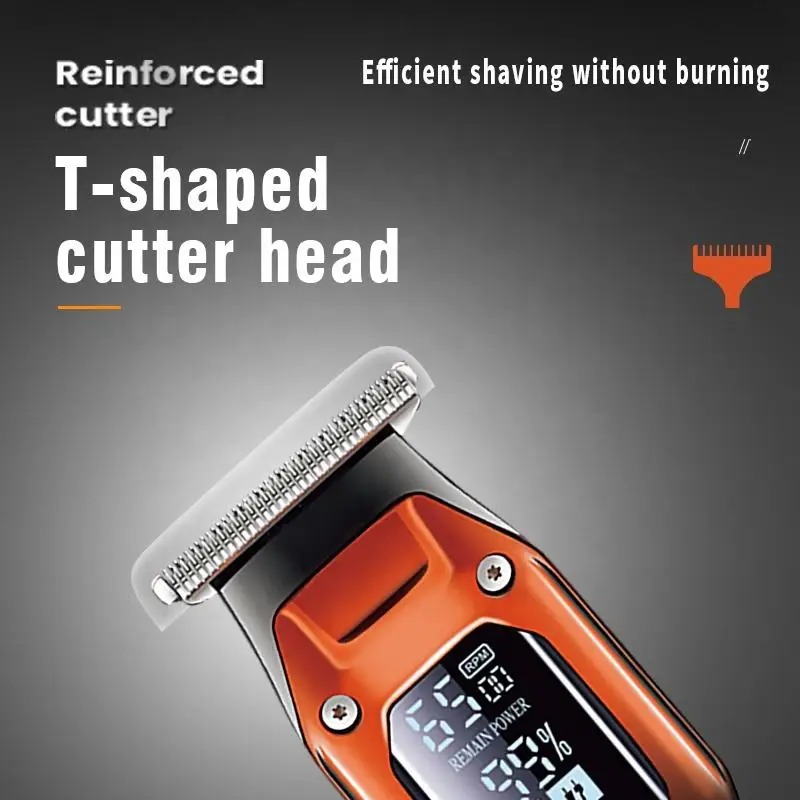 Kemei Hair Trimmer Hair Clipper Barber Trimmer Electric Shaver Hair Cutting Machine Rechargeable Trimmer Men KM-658