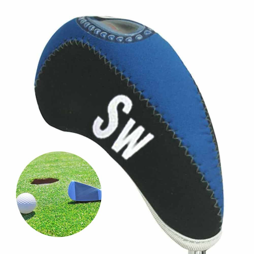 10 stuks tweekleurige golfijzerhoezen, beschermende sportaccessoires voor buiten