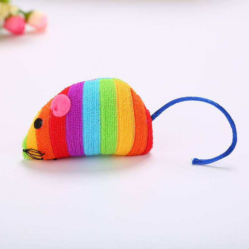 Varita de plumas de juguete interactivo para gatos, juguete interactivo para mascotas, Color divertido, Goma elástica para gato, 1 unidad