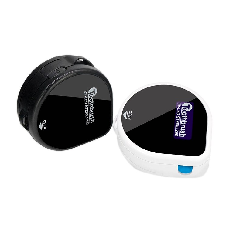 2 Stck Zahnbürste Kasten UV-Licht Zahnbürste Halfter USB Ladung Uv Zahnbürste Desinfektion Kasten