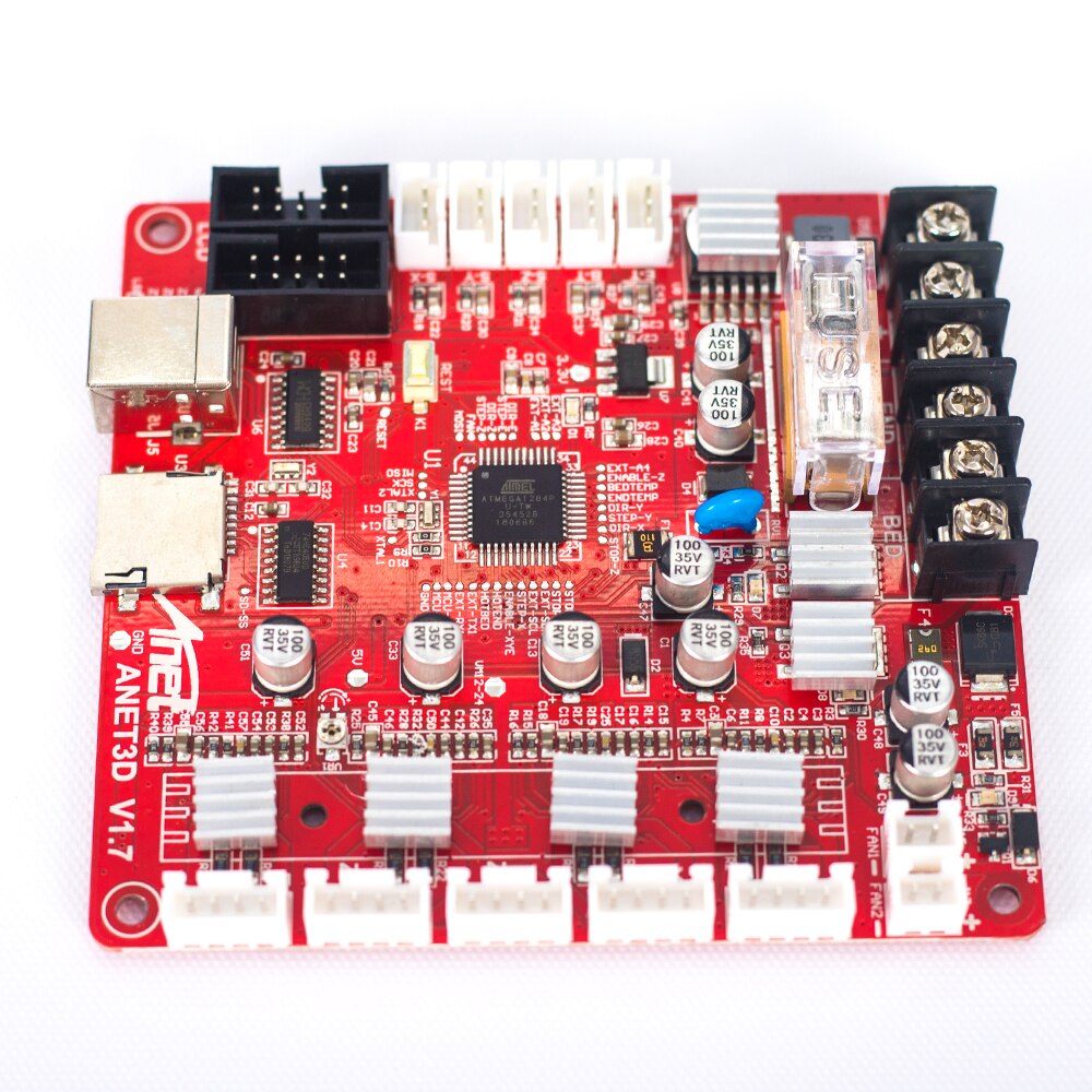 Carte mère Marlin pour Anet A8 A8 plus A6 A6L A8L A9 E10 E12 E16, circuit imprimé de remplacement