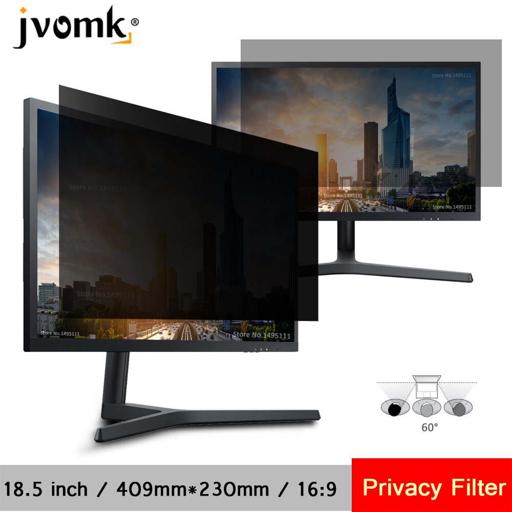 18.5 cal (409mm * 230mm) filtr prywatyzujący anty-blask ekran LCD folia ochronna robić 16:9 panoramiczny komputera zeszyt monitory komputerowe
