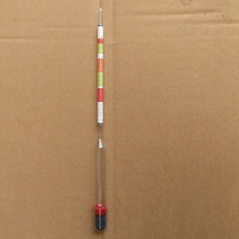 2Pcs Triple Scale Hydrometer Self Brewed Wine Sugar Meter for Home Making Beer