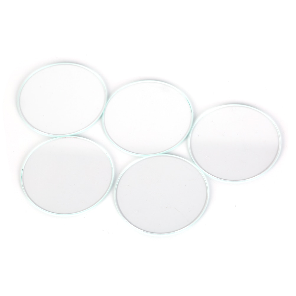 Watch Glass 5pcs Anti-scratch Transparent Round Crystal Glass Part For Watch Repair Size 36mm/37mm/38mm/39mm/40mm