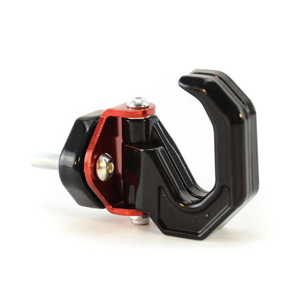Universal Motorcycle Hook Aluminiumlegering Verdikte Scooter Motorfiets Dubbele Haken CSL88: Rood