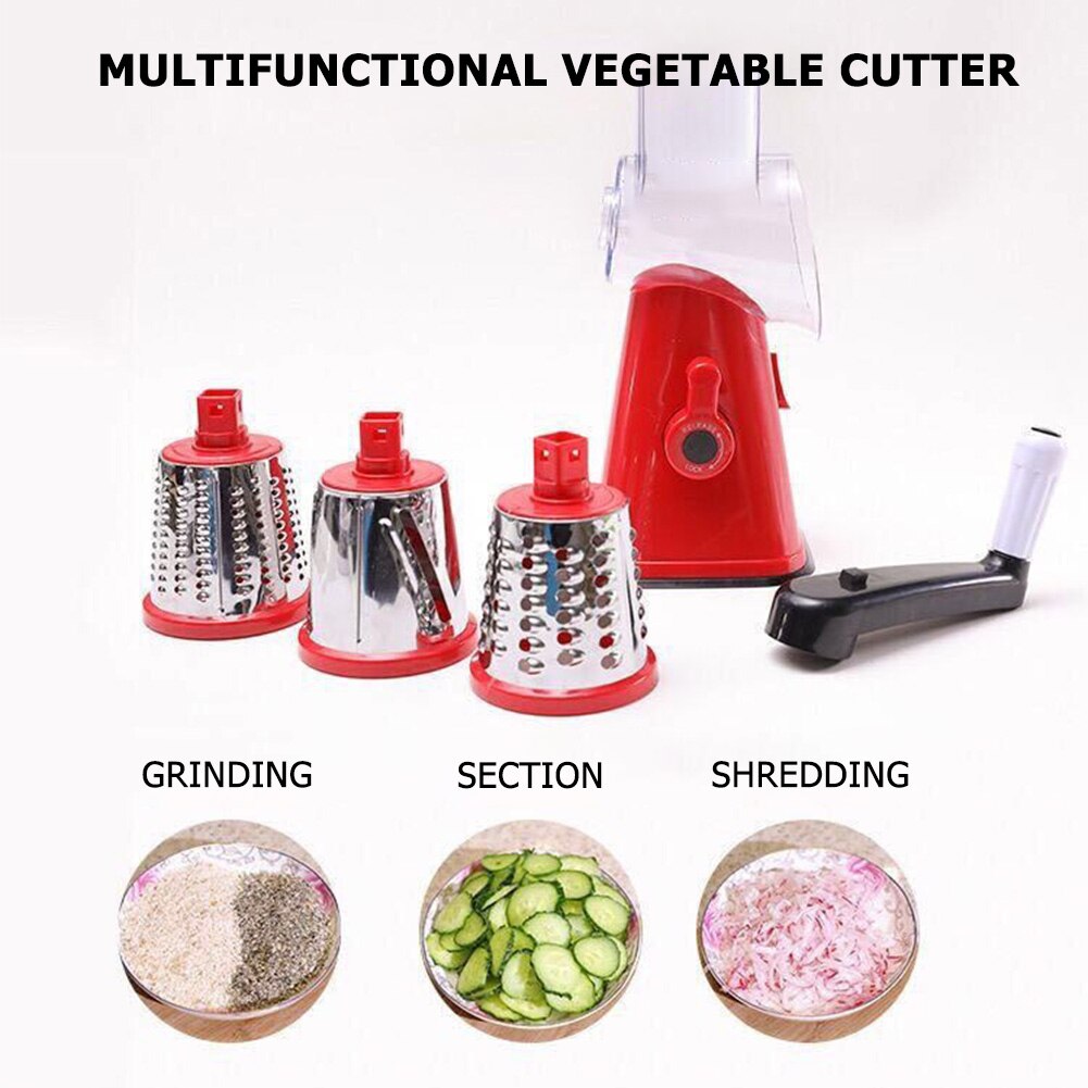 Multifunctionele Manual Groenten Slicer Fruit Cutter Roller Aardappelen Wortel Shredder Keukenmachine Praktische Keuken Gadget Tool