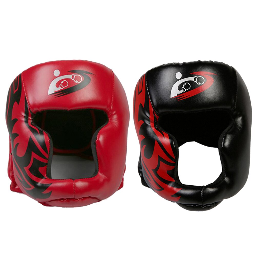 KickBoxing Headgear Head Guard Face Helmet MMA Martial Art Training Protect Gear Competition Headgear