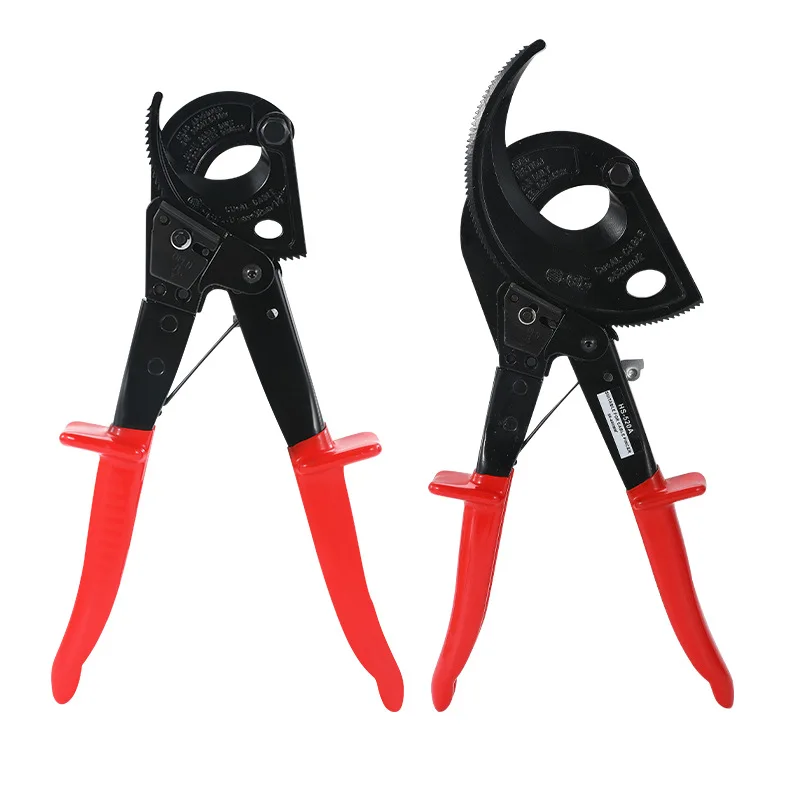 Ratchet Electrician Cable Cutter Plier Scissors Copper Aluminum Wire Cutting Plier Hand Tool Hand Plier for Large cable HS-325