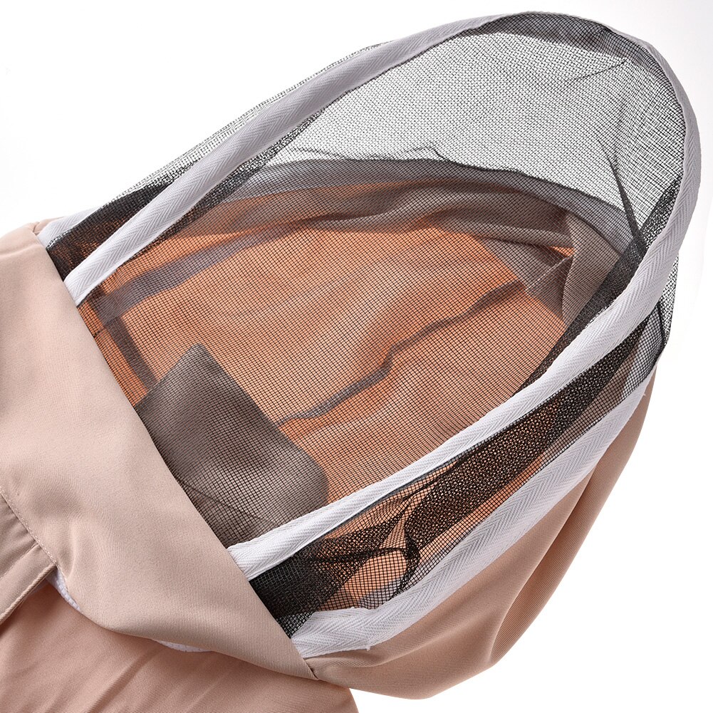 Full Body Beekeeping Clothing Veil Hood Hat Clothes Jacket Protective Beekeeping Suit Beekeepers Bee Suit Safety Clothing