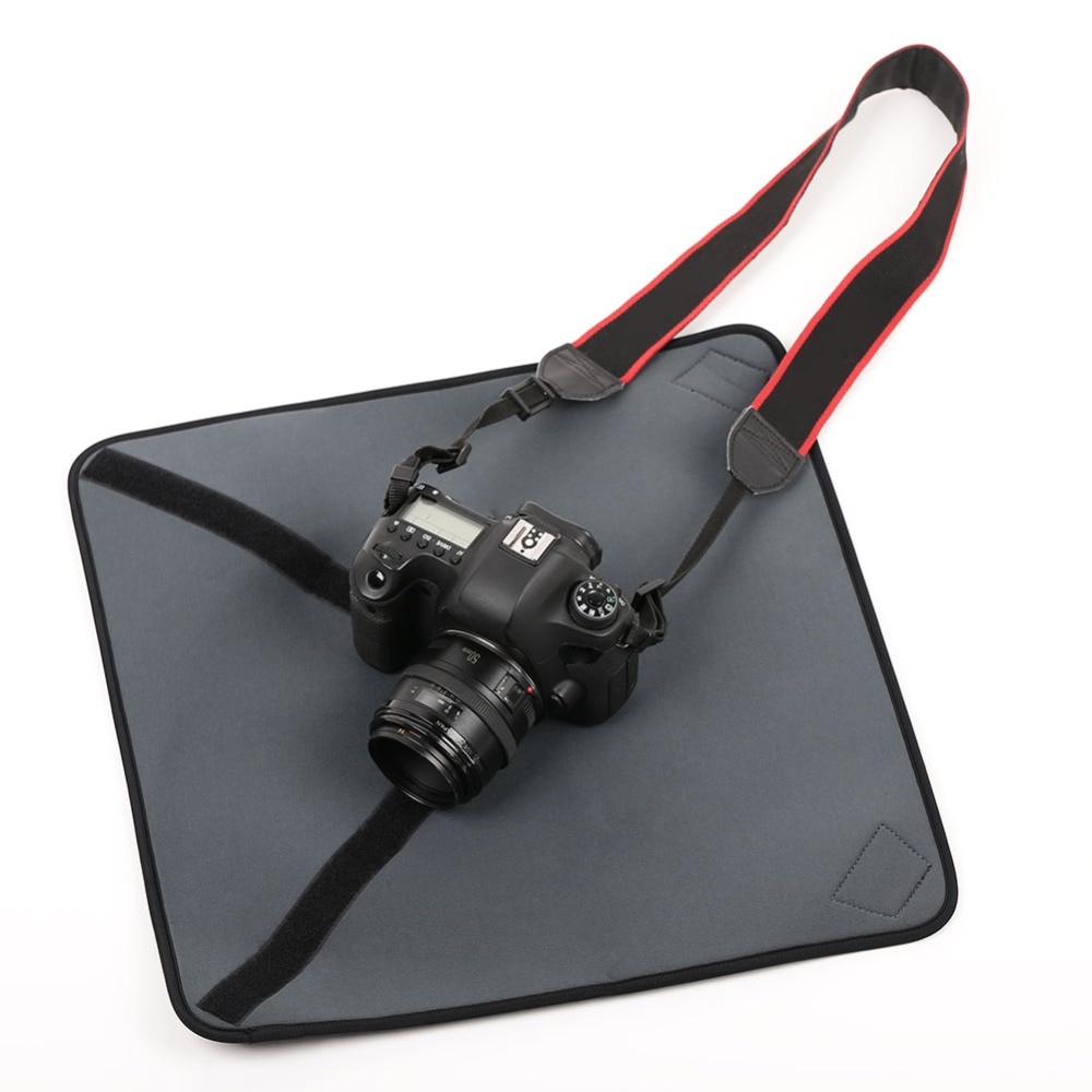 Macchina fotografica avvolgere Telo Impermeabile 40*40cm lente Antiurto Pieghevole avvolgere Copertura del Panno Copertura Della Pioggia per DSLR SLR