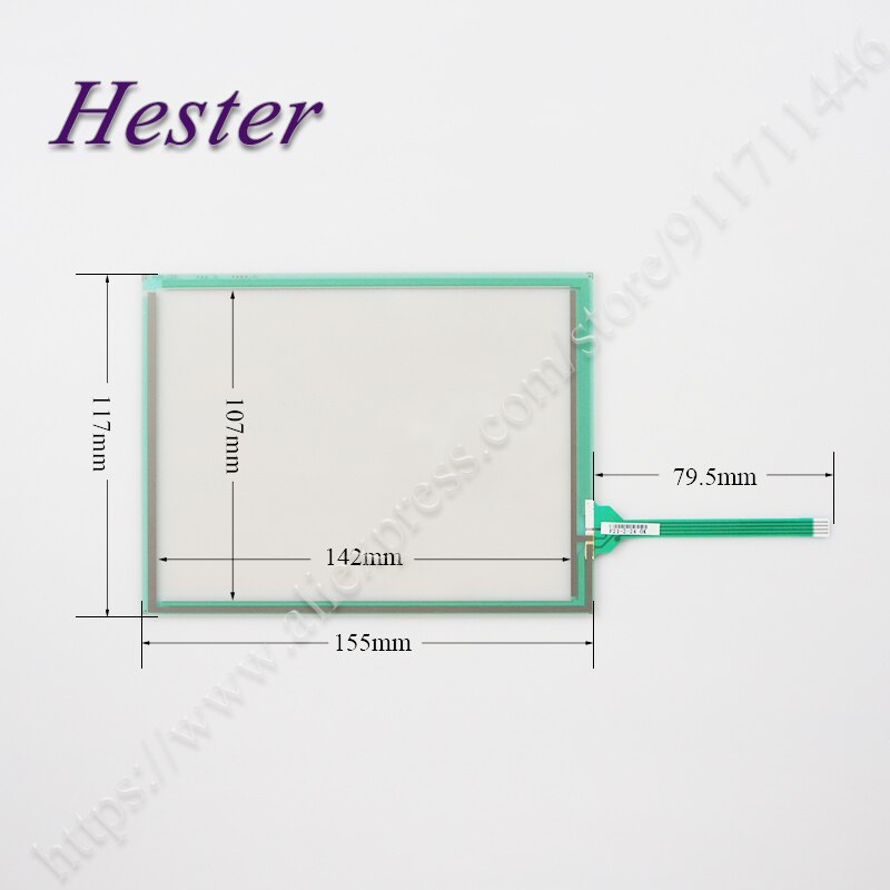 Original DMC AST-065 Touchscreen Glas Panel AST-065B AST-065B080A Neue