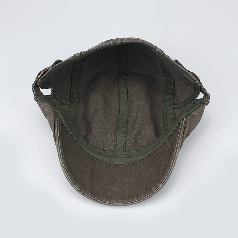 Verstelbare Man Baret Caps Lente Zomer Outdoor Zon Ademend Bone Rand Hoeden Ailor Gorras Patrol Caps Mode Man Hoed Baret