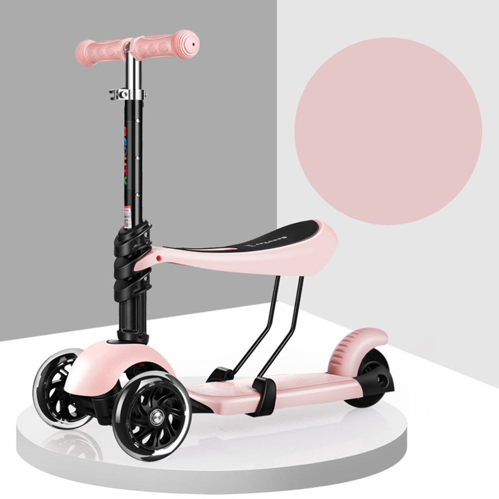 Patinete de tres ruedas en 1, Scooter deportivo – Grandado