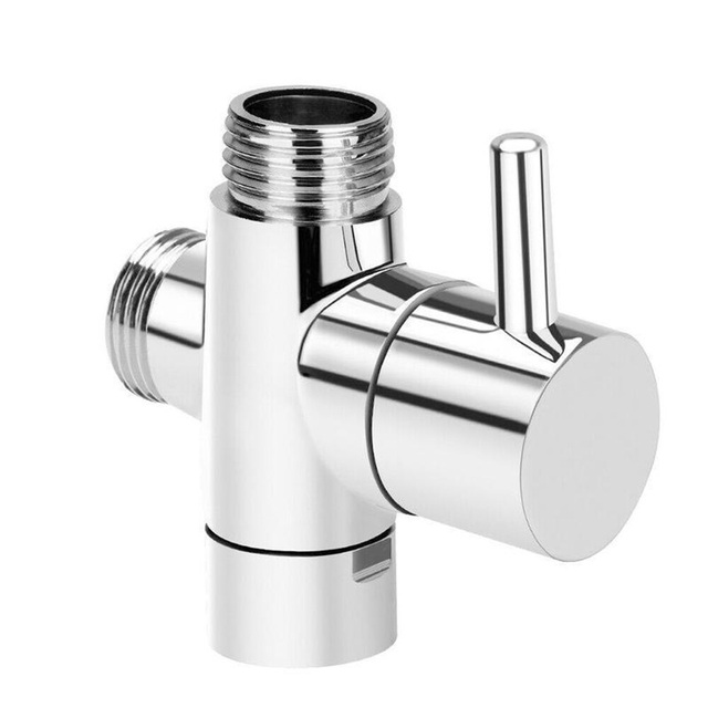 3 Manier Abs Water Separator Diverter Verstelbare Douchekop Diverter Badkamer Accessoires Douche Vervanging Deel: Default Title