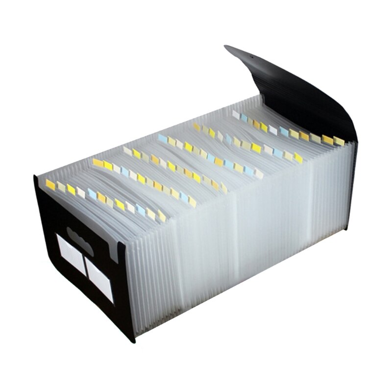 13/24/36/48/60/72 Pocket Classified File Folder Telescopic Standing A4 Organizer