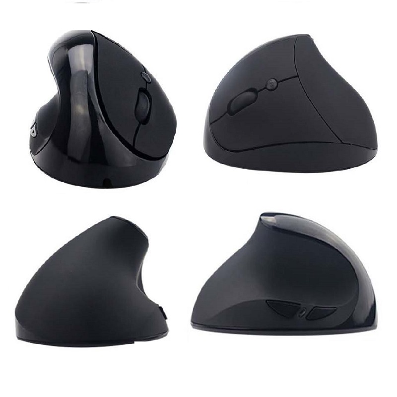 Trackball Left Hand Mouse Vertical Ergonomic МышьWireless Gauche Gaming Maus PC Gamer Muis Rechargeable Myszka Rato Souris Ratón