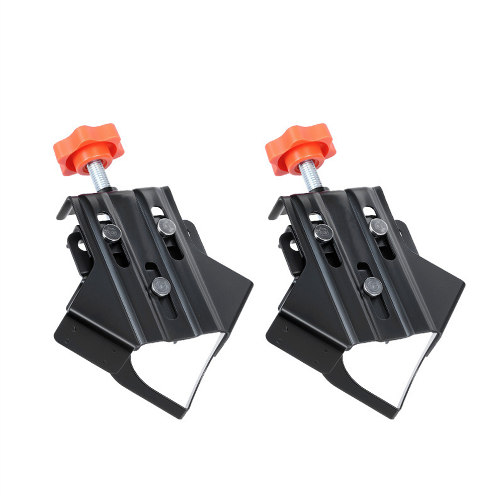 1/4 st 90- graders hörnklämmor för träbearbetning, snabbjusterbara, fjäderbelastade träbearbetningsklämmor, skåp, fotoinramning: Grå