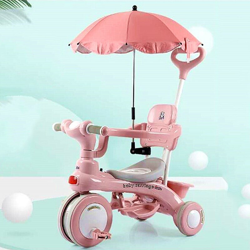 Kinderen Driewieler Pedalen 1-3 Jaar Oude Kinderen Driewieler Trolley Slenteren Baby Artefact Kinderwagen Hete Moeder baby Fiets