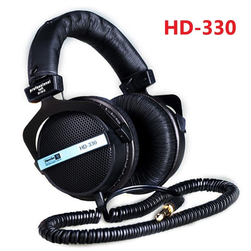Superlux HD330 Headphones Semi-open Studio Standard Dynamic Headset Monitoring For Music Detachable deep Bass