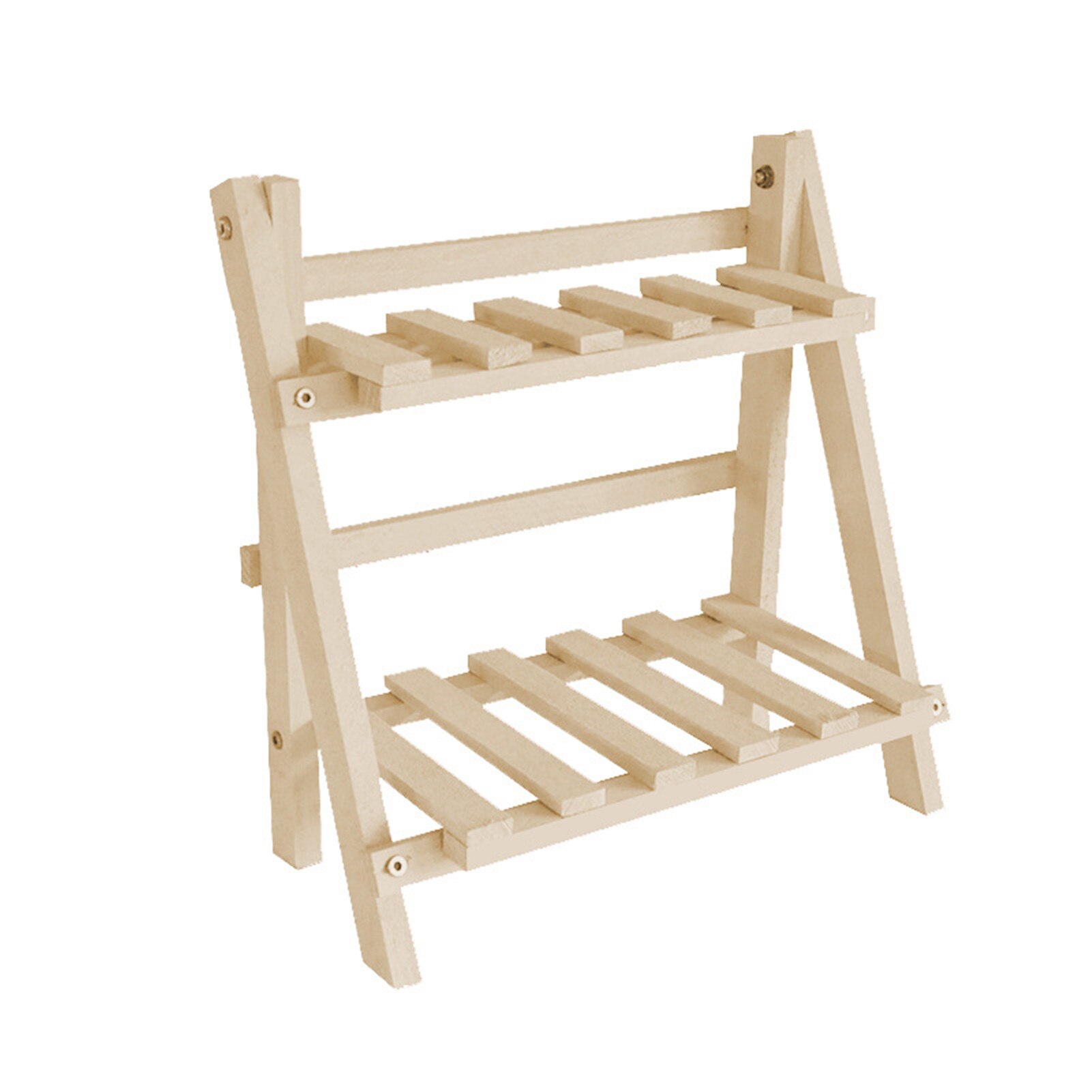 Wooden Plant Stand Flower Pot Display Rack Stand Shelf Multif Durable Storage Bonsai Organizer Rack For Home Garden Decoration: C