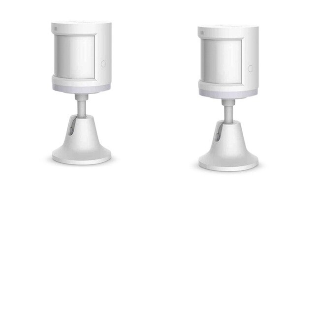 Aqara capteur de mouvement intelligent capteur de corps humain avec support ZigBee connexion sans fil fonctionne avec l'application Mi Home: 2pcs