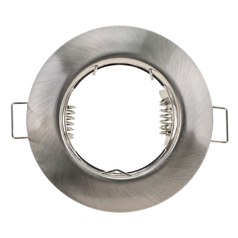 10 stk. rund metal indbygget led-loftarmatur downlightramme  mr16 gu10 armaturhusarmatur til spotlight