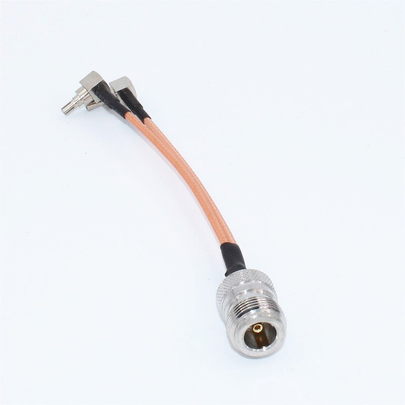 N Female to CRC9 Connector 4G LTE Antenna connector Splitter Combiner RF Coaxial Pigtail Cable for HUAWEI ZTE router modem