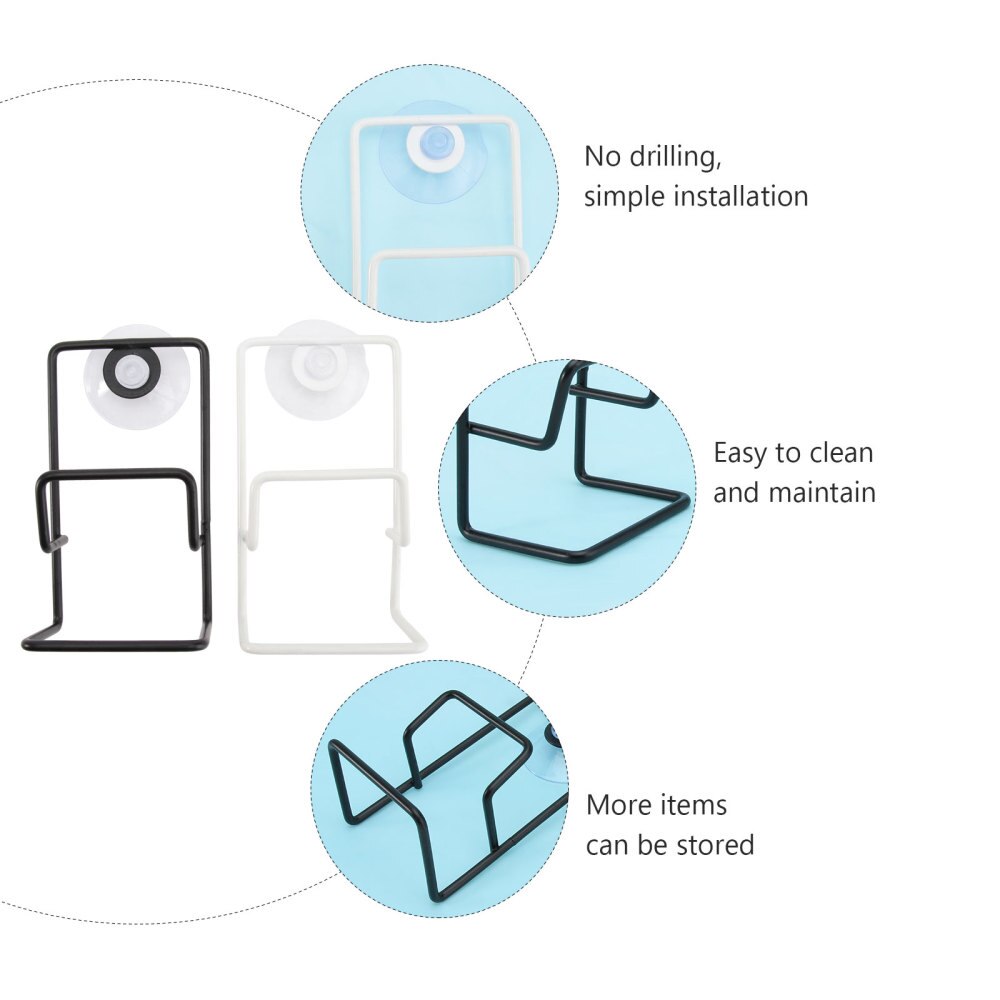2 stuks spons opbergrek keuken strijkijzer rek vaatdoek houder gootsteenrek
