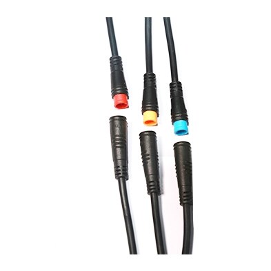 Vandtæt kabelforbindelse til ebike lys gasspjæld ebrake display ebike dele udvide kabel