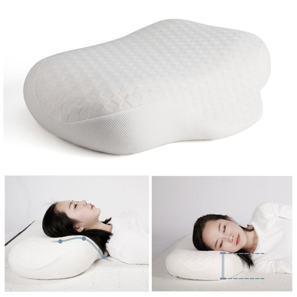 Memory Pillow Support Slow Rebound Pressure Pillow Shoulder Pillow Head Neck Back Spine Care Bed Sleep Pillow