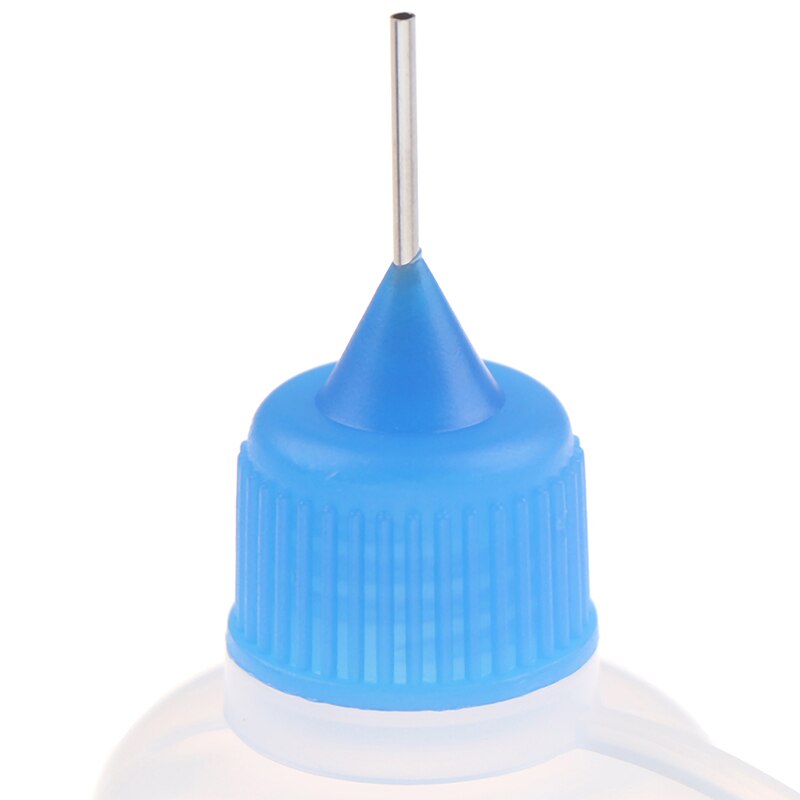 10Pcs 30ml Refillable Plastic Ceramic Pottery Tools Squeezable Needle Bottle Point Line DIY Polymer Clay Tools