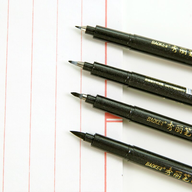 4 teile/satz BAOKE China Wind haar stift weichen pinsel stift malerei werke der markieren kursiv Schüler lieferungen