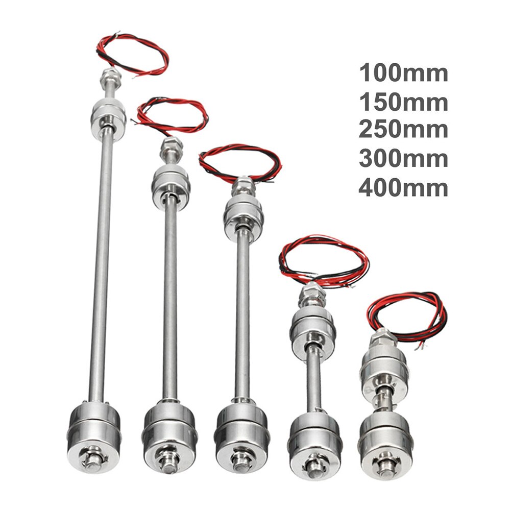 10W Rvs Tank Pool Liquid Water Level Sensor Dubbele Bal Vlotterschakelaar