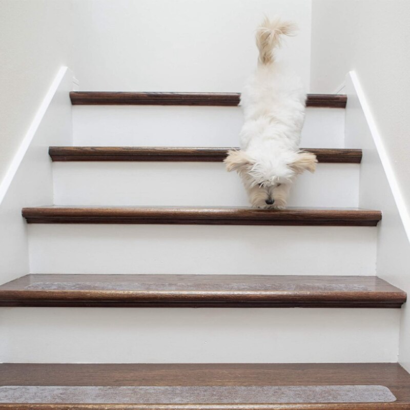 Clear Grip Tape for Stairs,Transparent Non-Slip Stair Treads,Indoor Staircase Step Treads, Anti-Skid Staircase Stickers