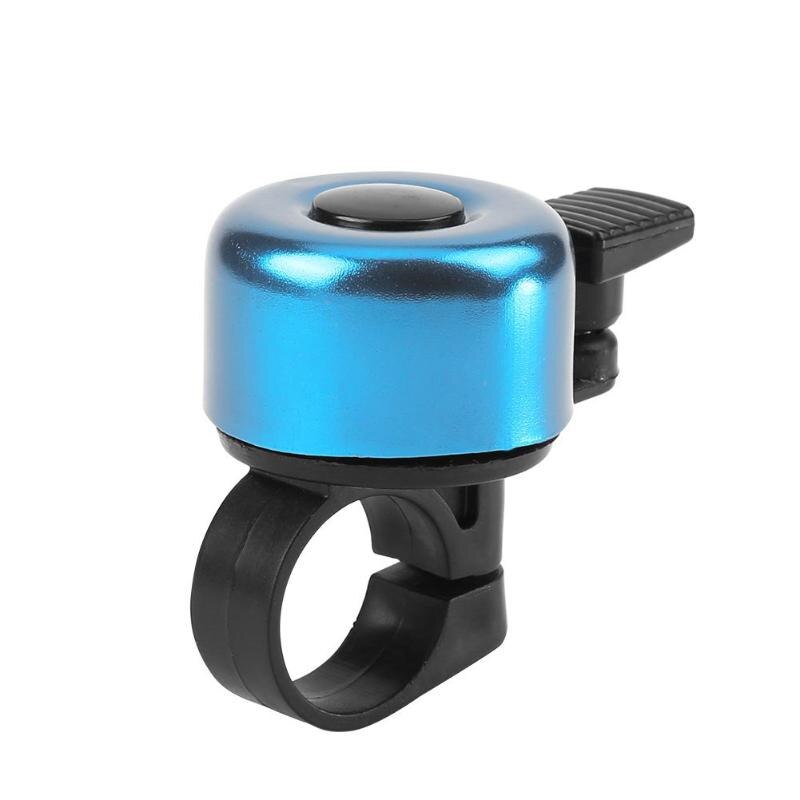 Cloche de vélo en aluminium corne de vélo accessoires de vélo en plein air Fun anneau de vélo de sport pour voiture pliante/VTT/véhicule routier: Bleu