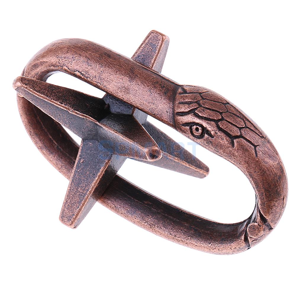 MagiDeal Star Ring Puzzle Classic Metal Brain Teas... – Grandado