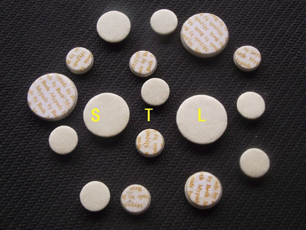 5 Set Klarinet Pads 85 Pcs Reparatie Onderdelen Accessoires