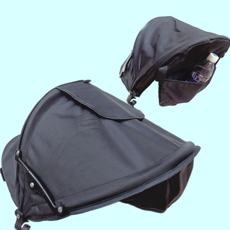 Dossel de cobertura completa independente do guarda-sol do carrinho de bebê, dossel de pano do pára-sol, dossel à prova de chuva