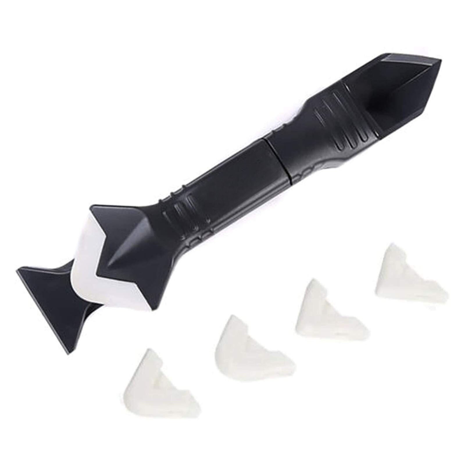 Caulk Remover Tile Grout Cleaner Plaster Trowel Trowel Finisher Stainless Steel Double Ended Blade Scraper Sealant Smoother: D