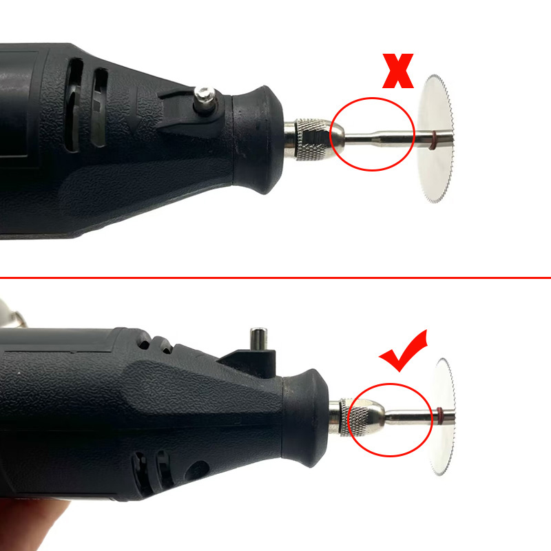 Mini hoja de sierra Circular, disco de corte eléctrico, herramienta rotativa para cortador de Metal Dremel, herramienta eléctrica, discos de corte de madera, 6 uds.