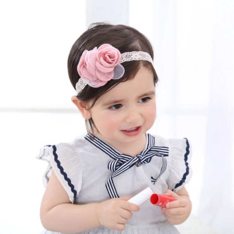 Baby Meisjes Hoofdband Mode Boog Knoop Infant Meisje Bandage Kids Peuters Head Wrap Hair Band Baby Kleding Accessoires: XL1983P (4)