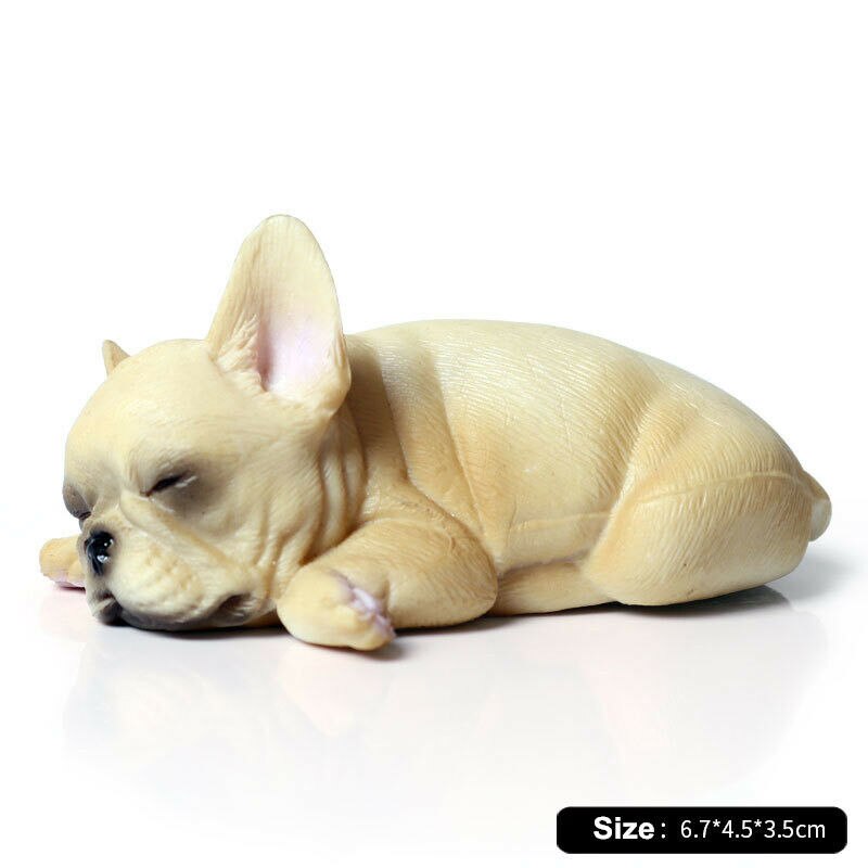 Simulationsleep Franse Bulldog Hond Pet Animal Figuur Model Speelgoed Collector Decor Kid Toy Dinossauro Model Speelgoed Voor Kinderen: M-936