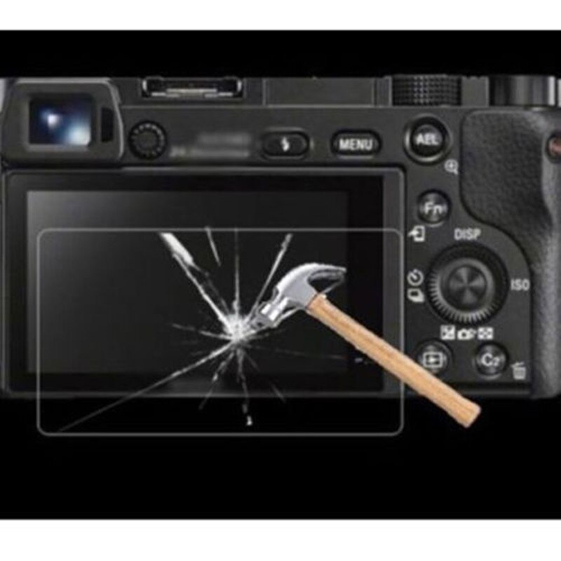2x Glas LCD Screen Protector voor Panasonic Lumix DMC LX10 Digitale Camera