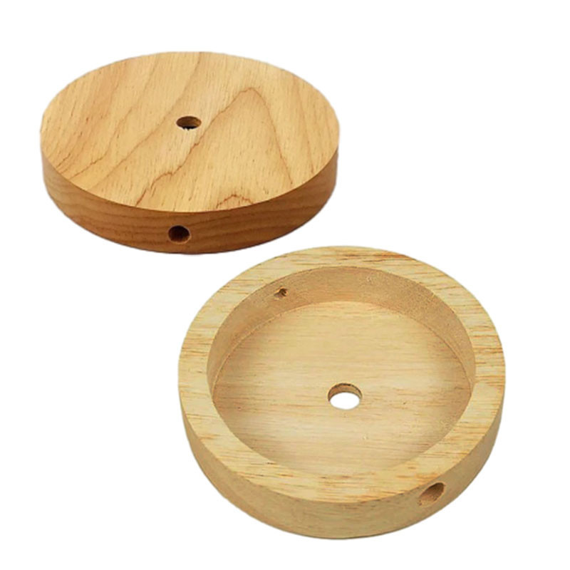 10 cm houten lichtluifelset houten lampvoeten plafondpaneel chassis lampen verlichting accessoires vintage kroonluchter plafondplaat