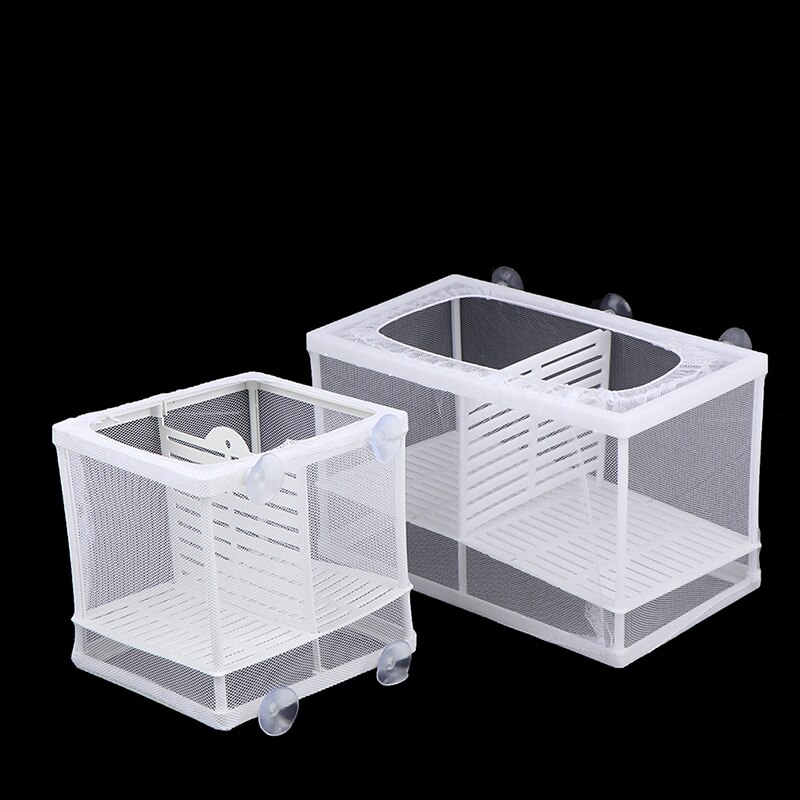 1 set Fish Tank Aquarium Breeding Box Hatchery Float Breeder Box Isolation Breeding Breeder Box