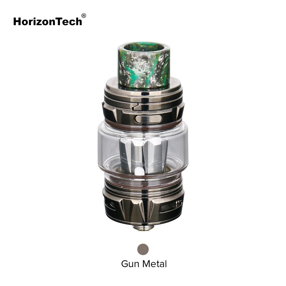 Original HorizonTech Falcon King Tank Bulb Vape Tank 6ml Capacity Atomizer Add 3pcs M1+ / M-Dual Coils Core Head E-Cigarette: Gunmetal / M1- 0.16ohm