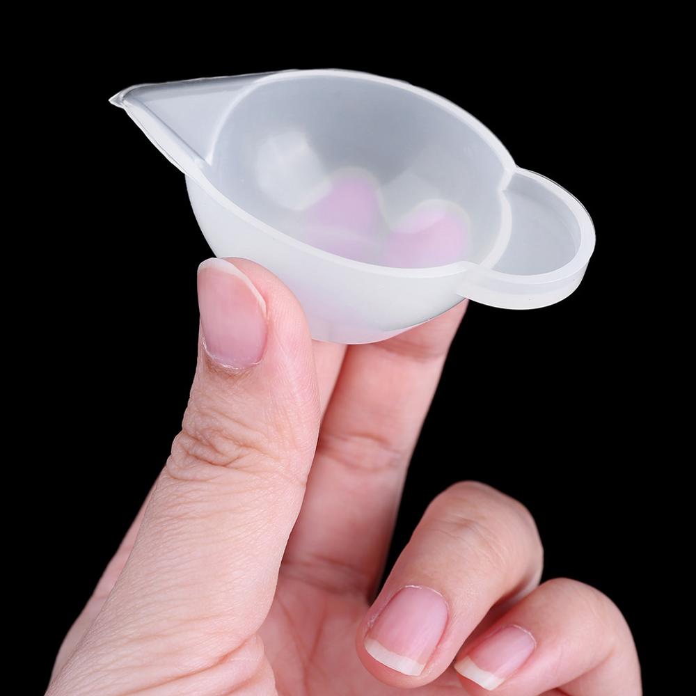 Reusable DIY 6pcs Silicone Nonstick Measuring Mixing Cups for Resin Glue Tools Cup Making Handmade Craft