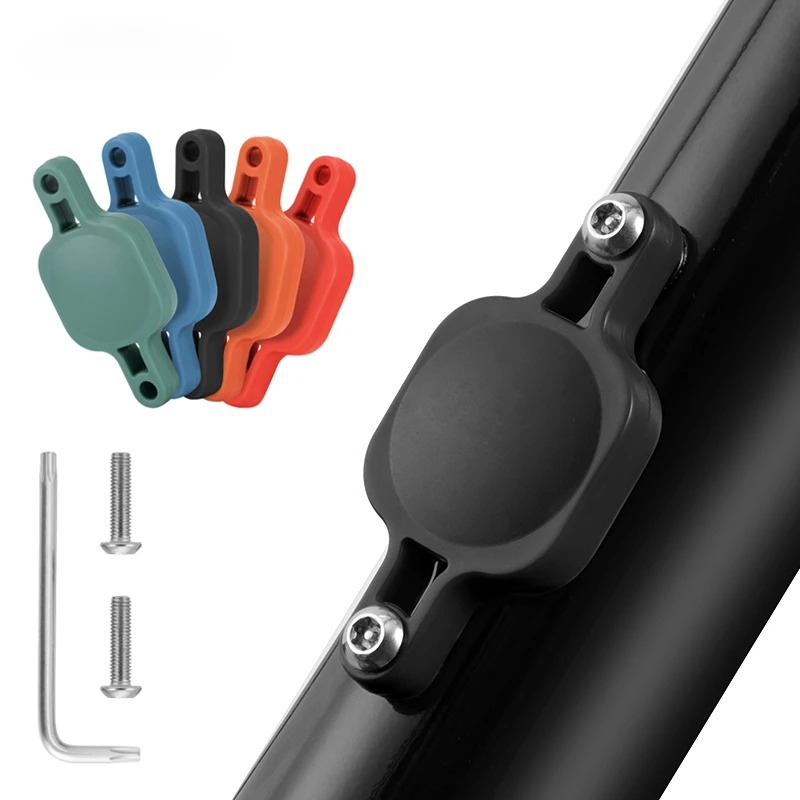 Universal sykkel tracker feste brakett locator beskyttelsesdeksel for apple airtag sykkel vannflaske holder for airtag