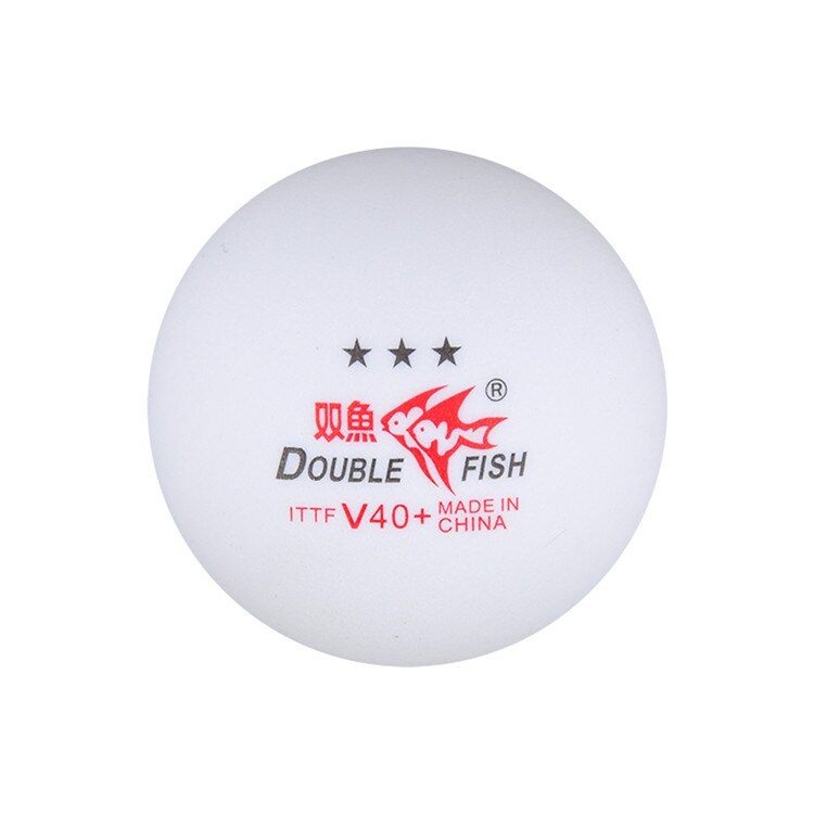 10 ballen Dubbele Vis 3-Star V40 + Tafeltennis Ballen 40 + Materiaal Seamed Plastic ABS Ping pong Ballen