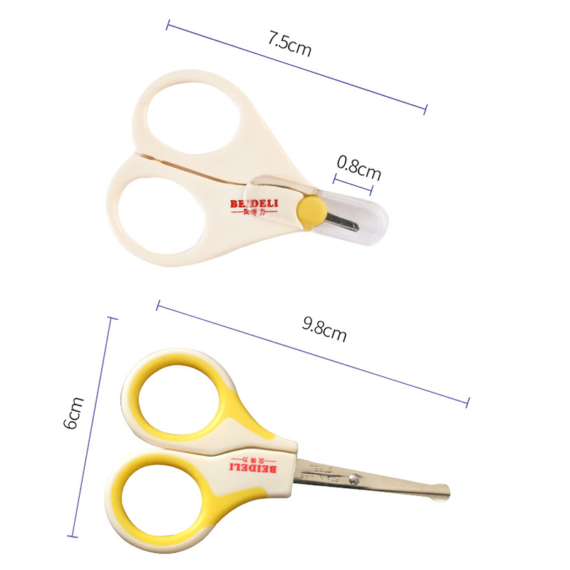 赤ちゃんの爪ケアセット実用的なクリッパートリマーベビーはさみ爪せん断便利な安全ベビーネイルクリッパー